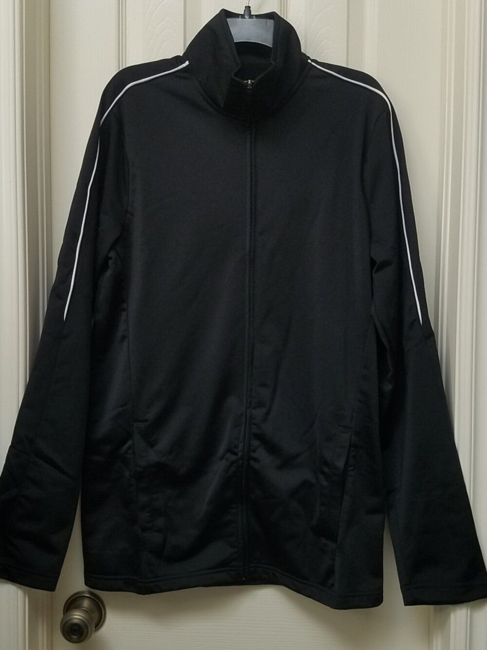 The Foundry Supply Co. Athletic Softshell Jacket Full Zip MT Black